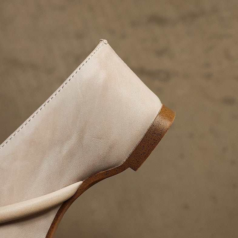 Women's Sculpt Leather Mules