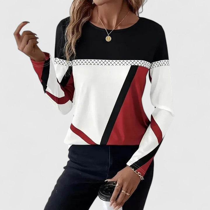 Kerryn™ | Printed Long Sleeve Top