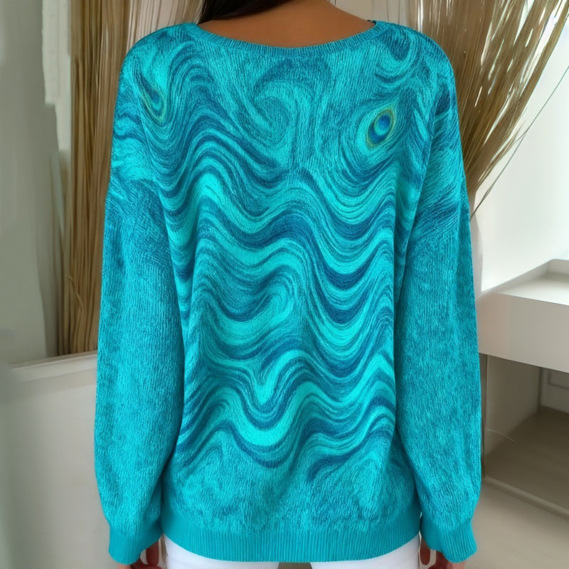 Delphine™ | Relaxed Gradient Sweater