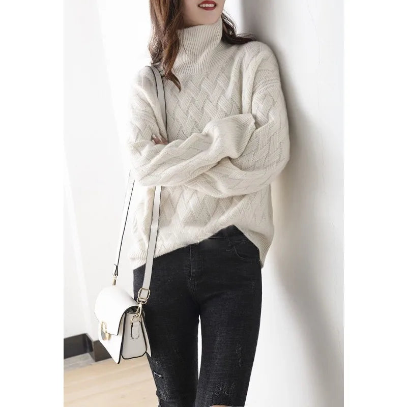 Sandra | Women's Turtleneck Sweater