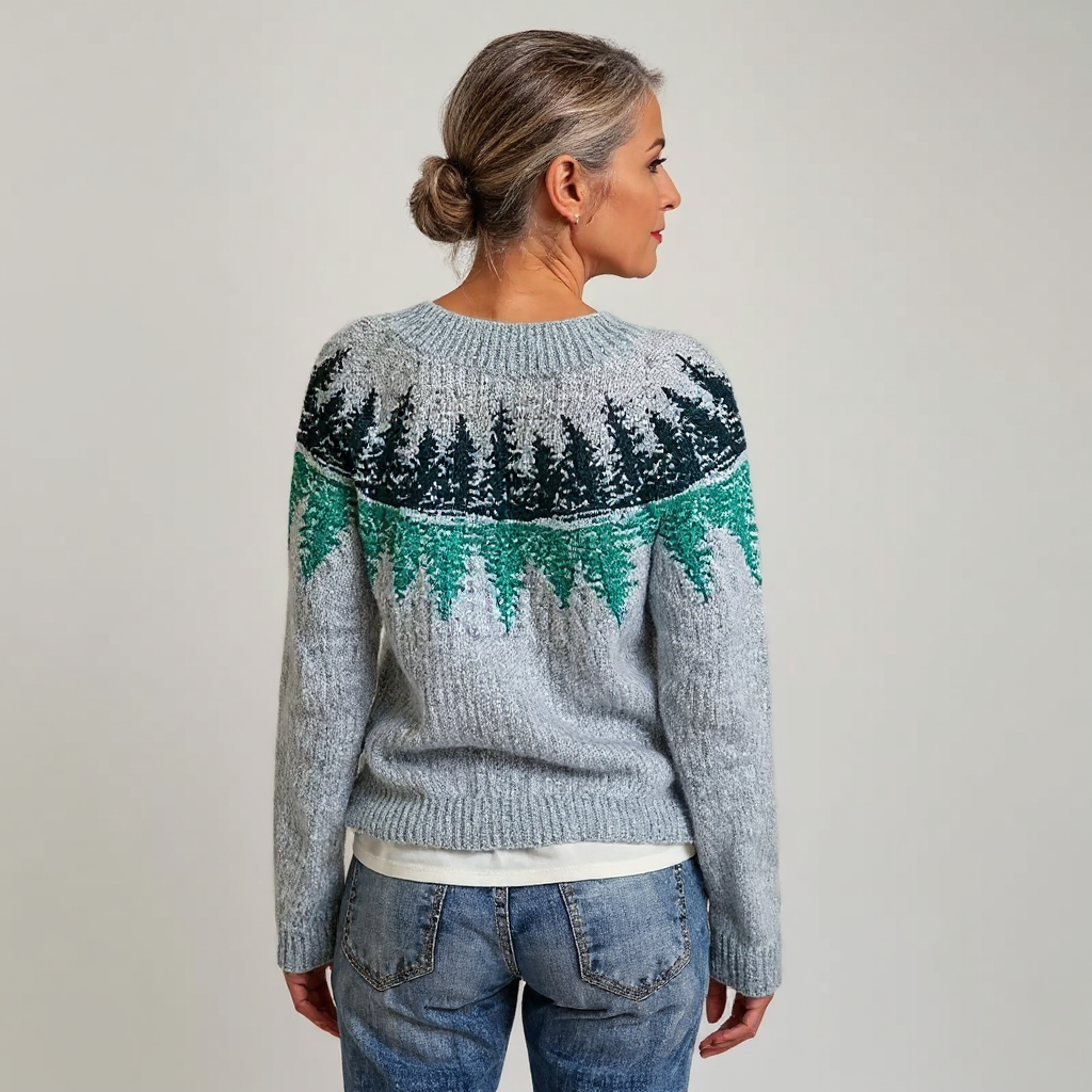 Iselda™ | Icelandic Knit Sweater