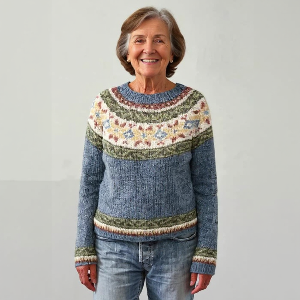 Odalinde™ | Nordic Fair Isle Sweater