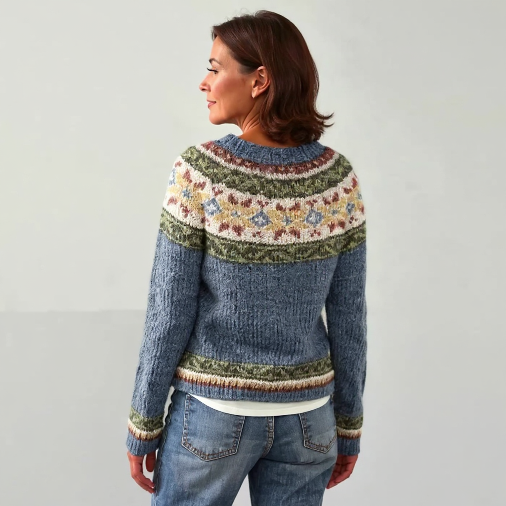 Odalinde™ | Nordic Fair Isle Sweater