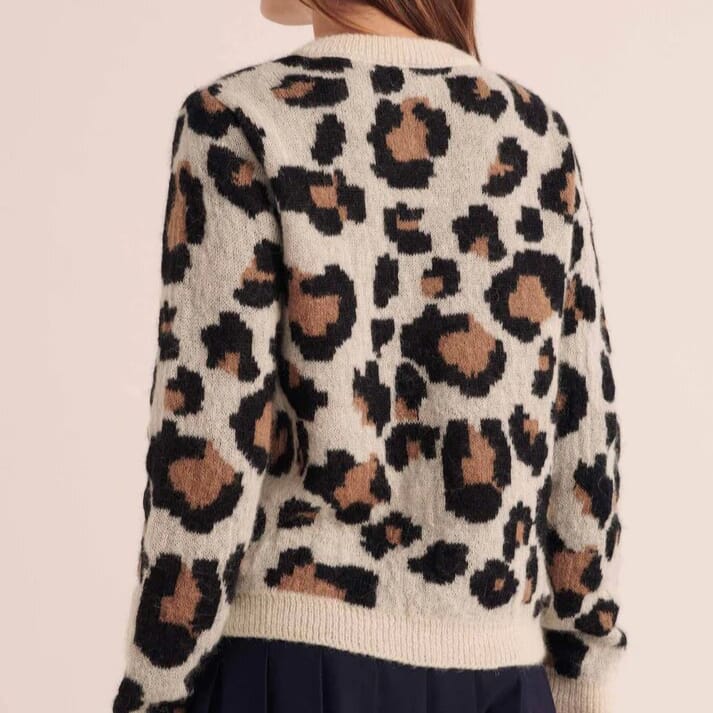 Tawndra™ | Leopard Print Cardigan