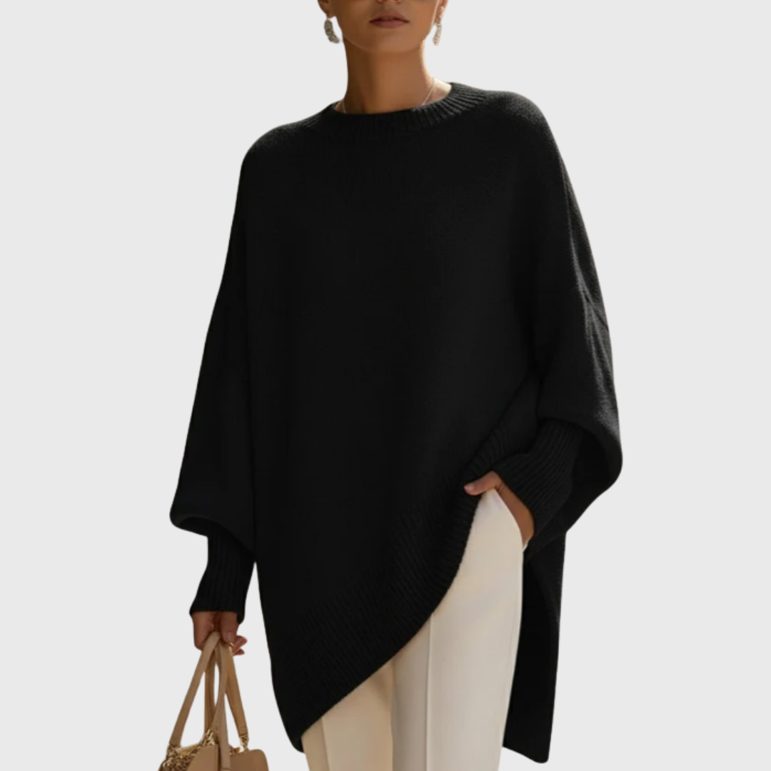 Eloise™ | Oversized Poncho Pullover