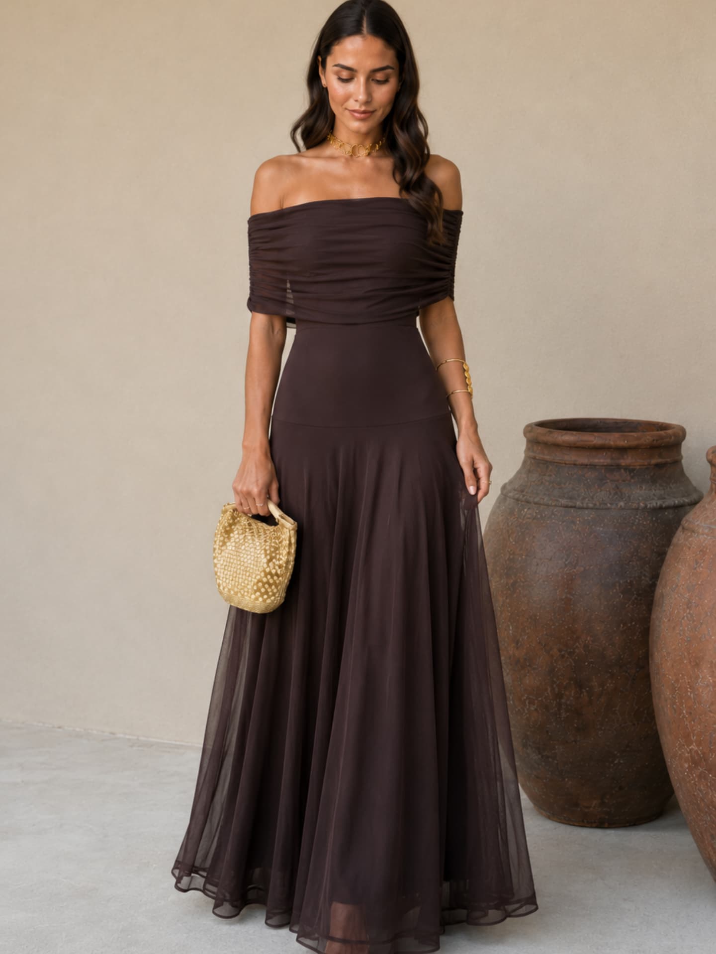 Solara™ | One-Shoulder Maxi Dress
