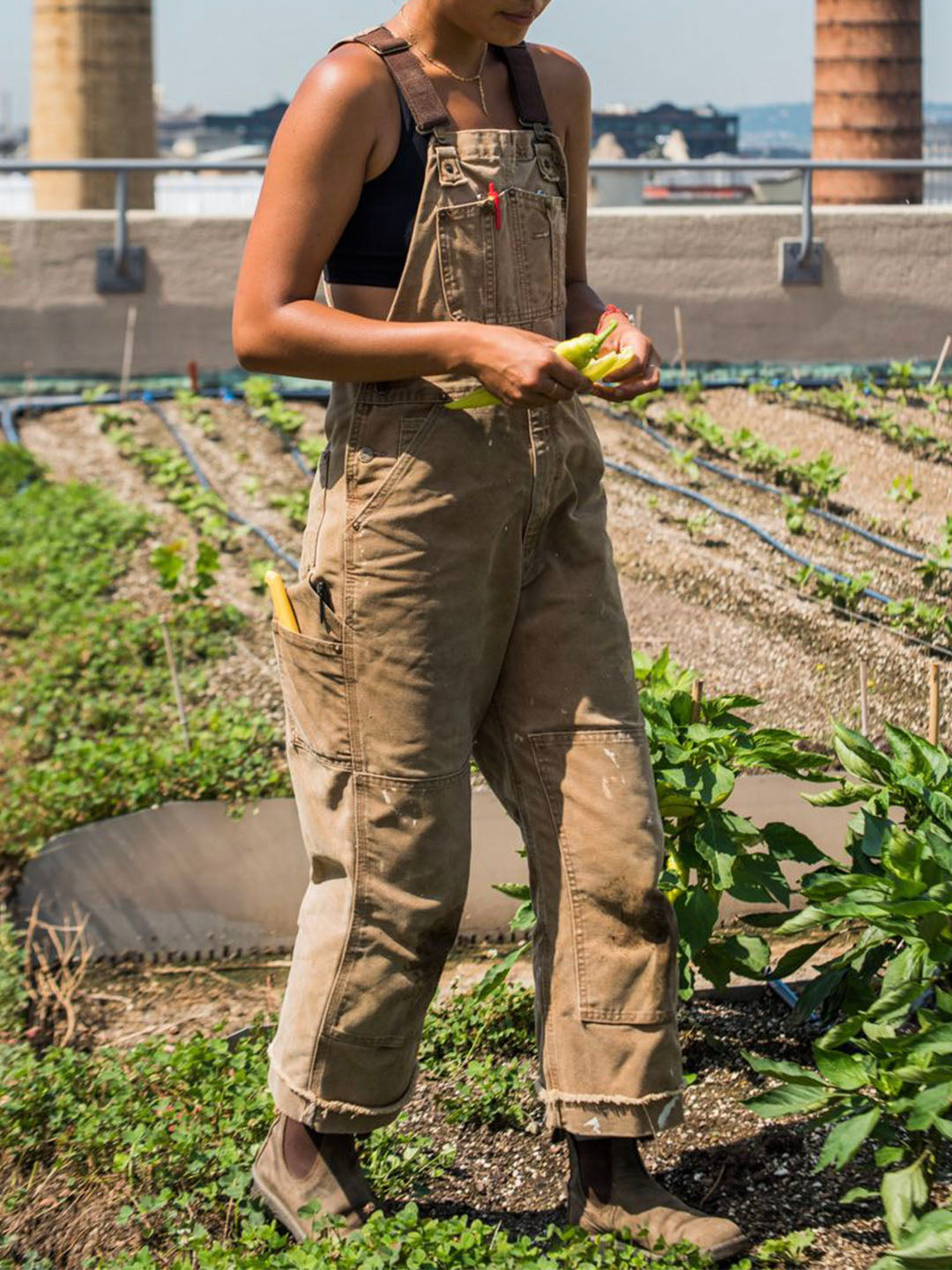 Edwina™ | Bib Overalls Workwear Dungarees