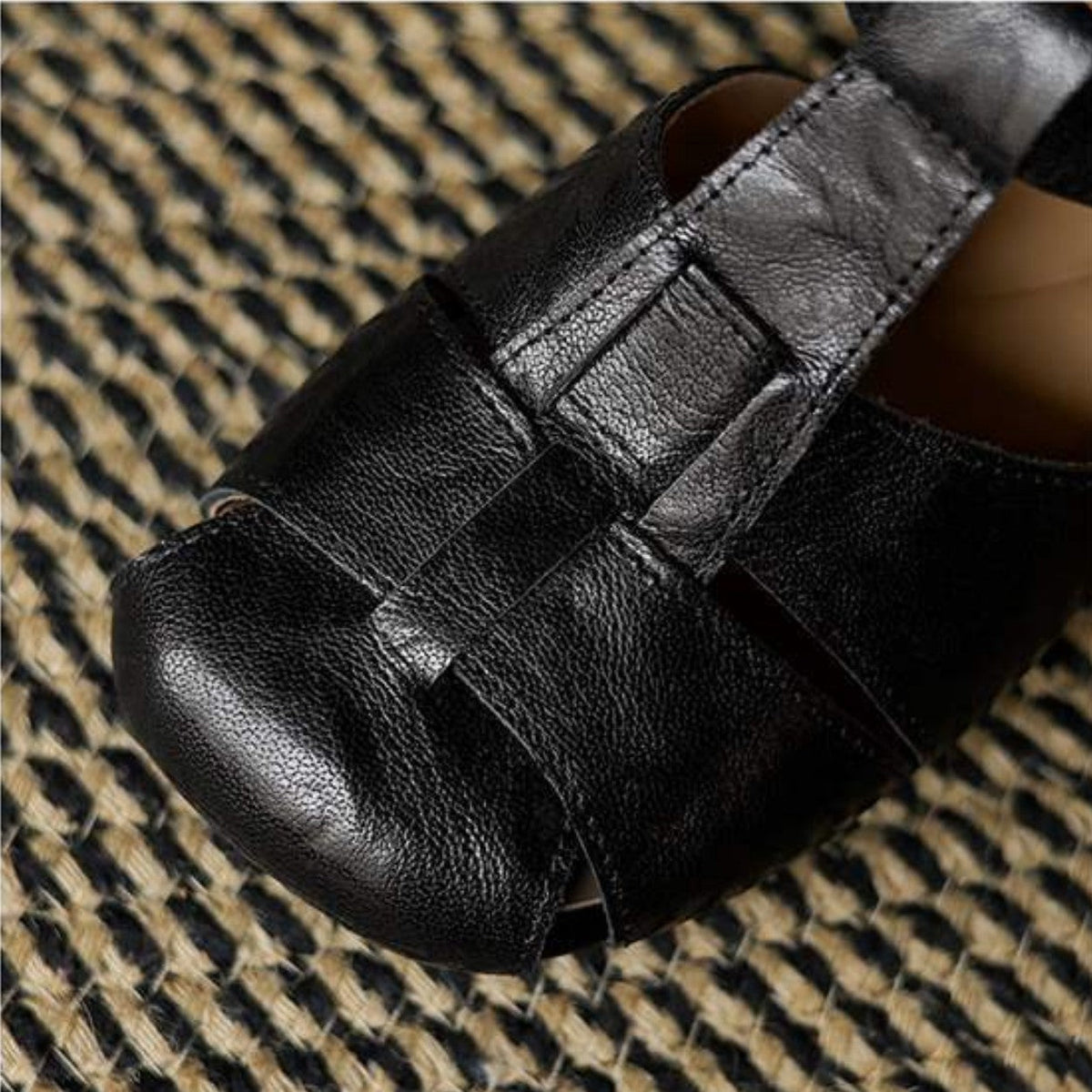 Women's Roman Leather Heels