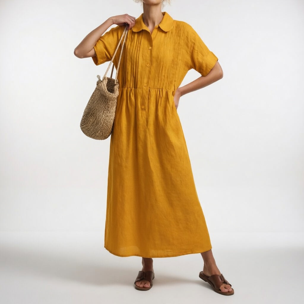 Tremaine™ | Flowy Shirt Dress