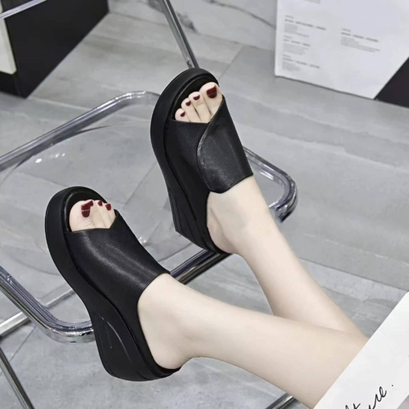 Verena™ | Orthopedic Slip-On Wedge Sandals