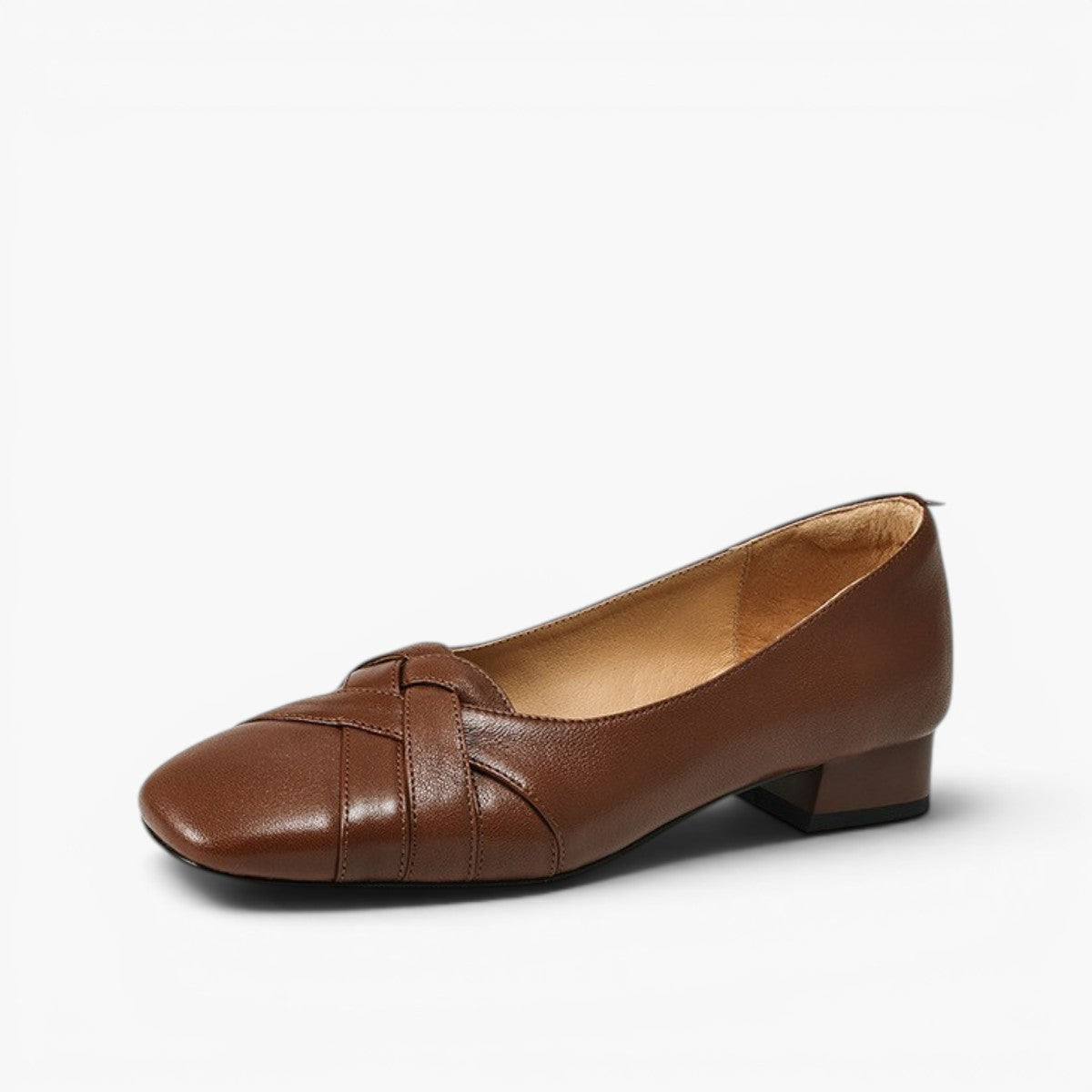 Women's Woven Leather Flats