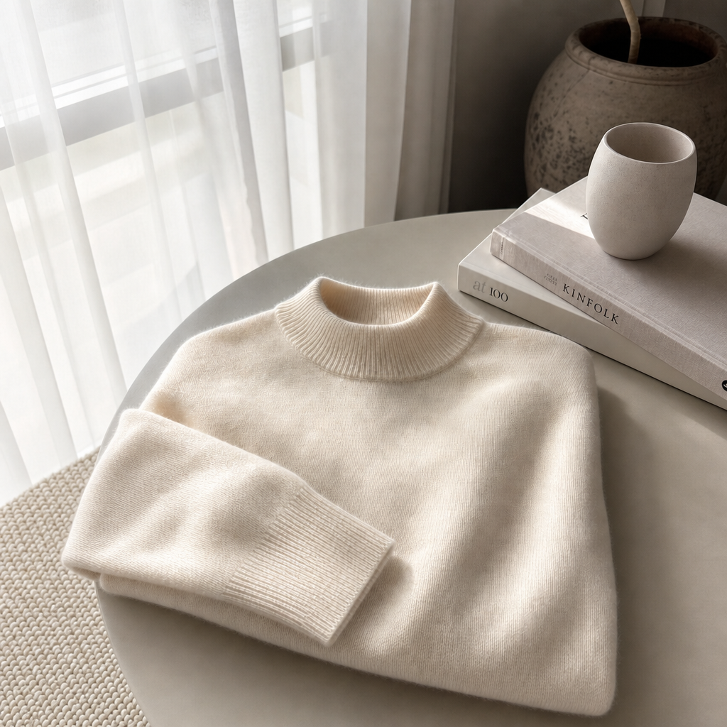 Sabrina™ | Mock-Neck Pullover Sweater