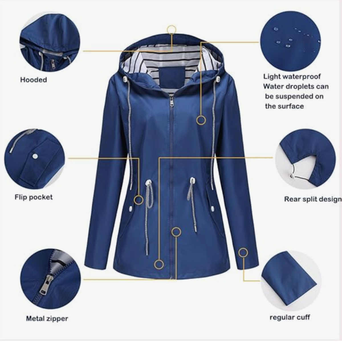 Women's Stylish Waterproof Jacket