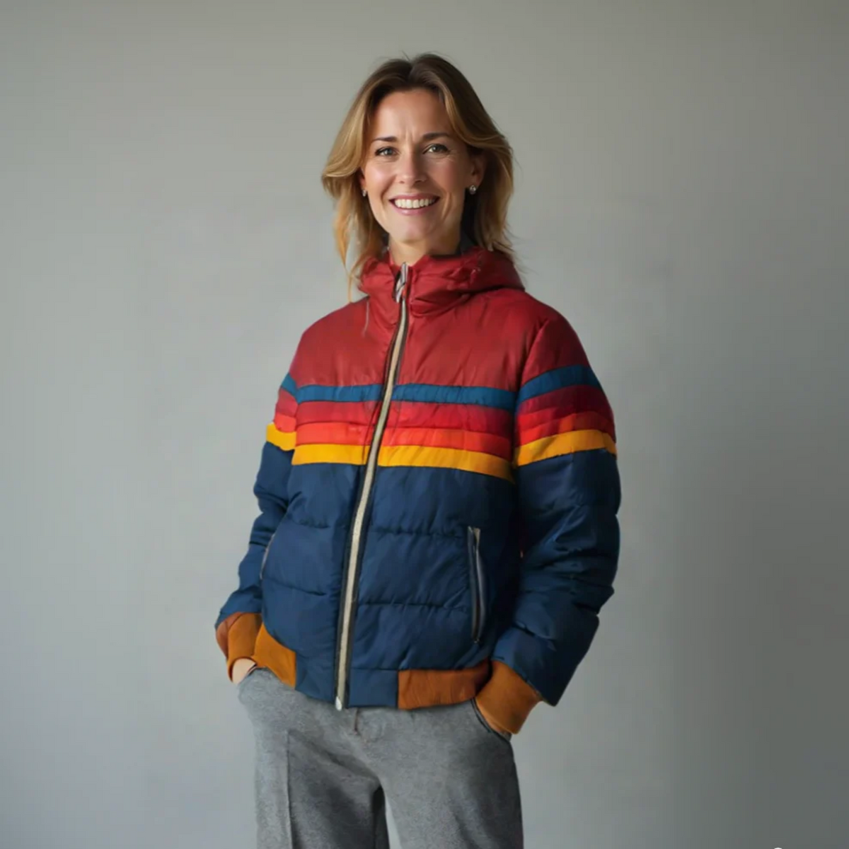 Women's Vintage Zip-Up Jacket