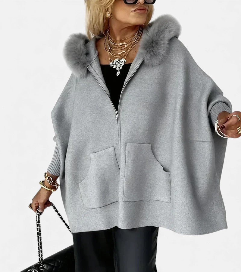 Women's Relaxed Fit Hooded Jacket