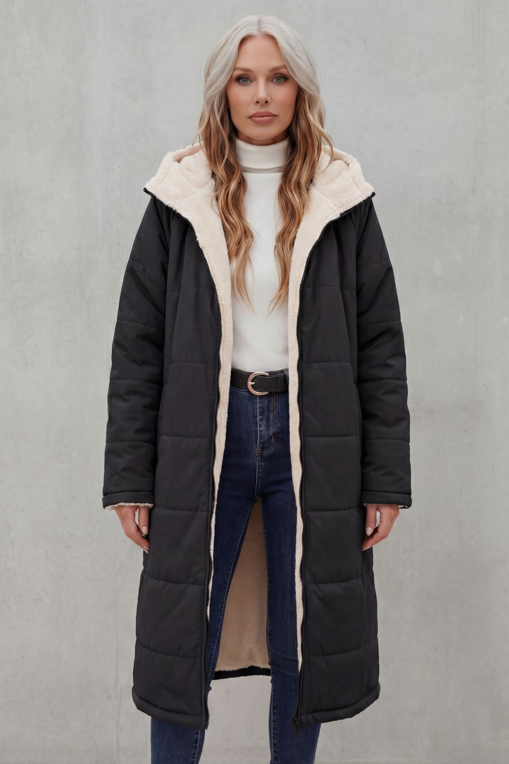 Everyday Comfort Women’s Fleece Coat