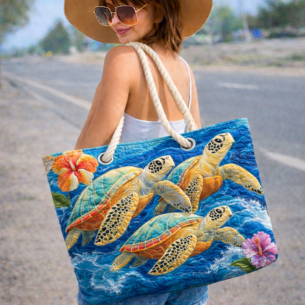 Korvina™ | Quilted Beach Bag