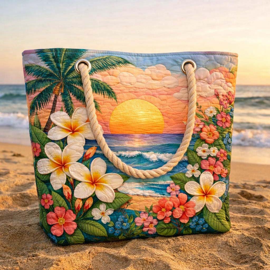 Evalie™ | Quilted Beach Tote
