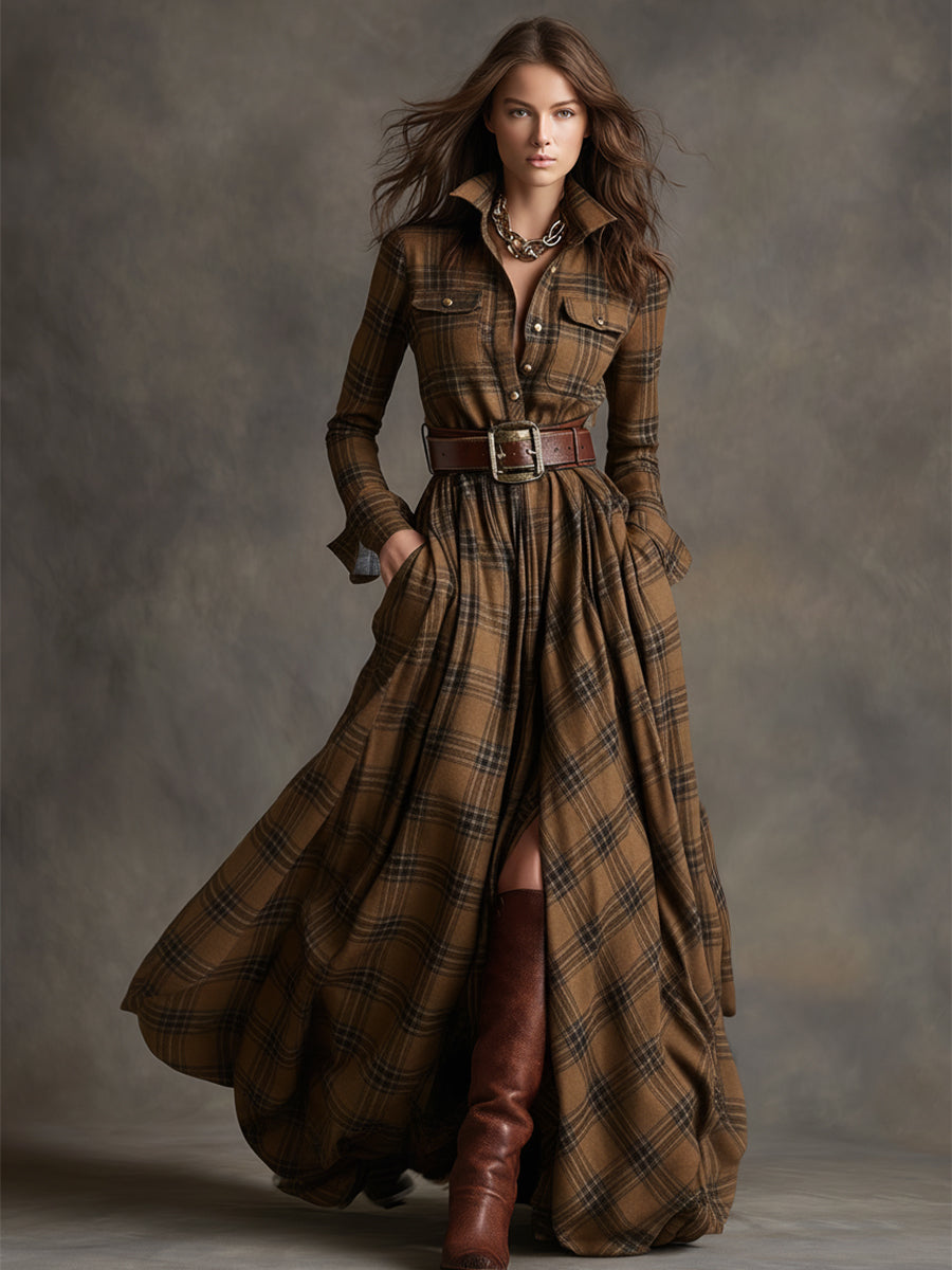 Taveline™ | Classic Elegant Shirt Dress
