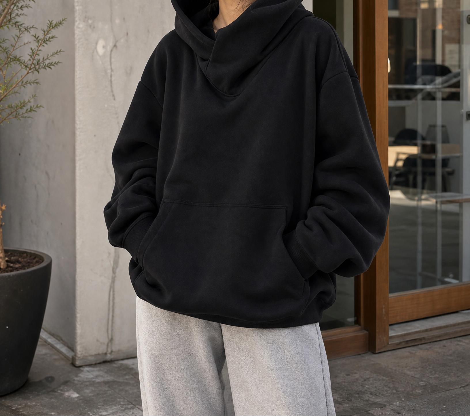 Fiona | Oversized Hooded Sweatshirt