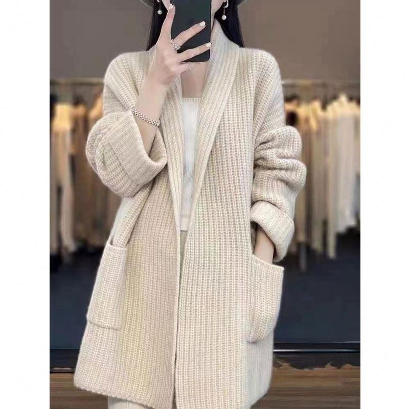Karvelle™ | Open-Front Oversized Cardigan