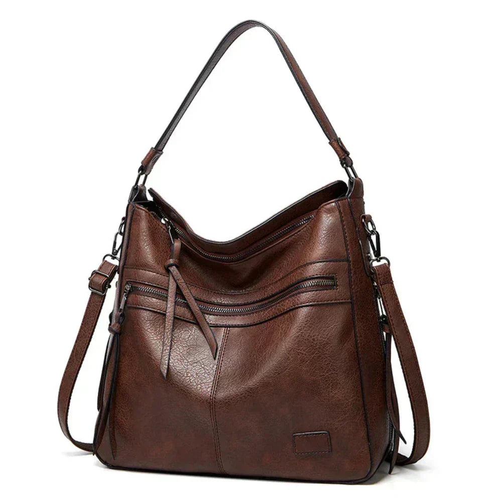 Katarina™ | Wide Vintage Hobo Bag