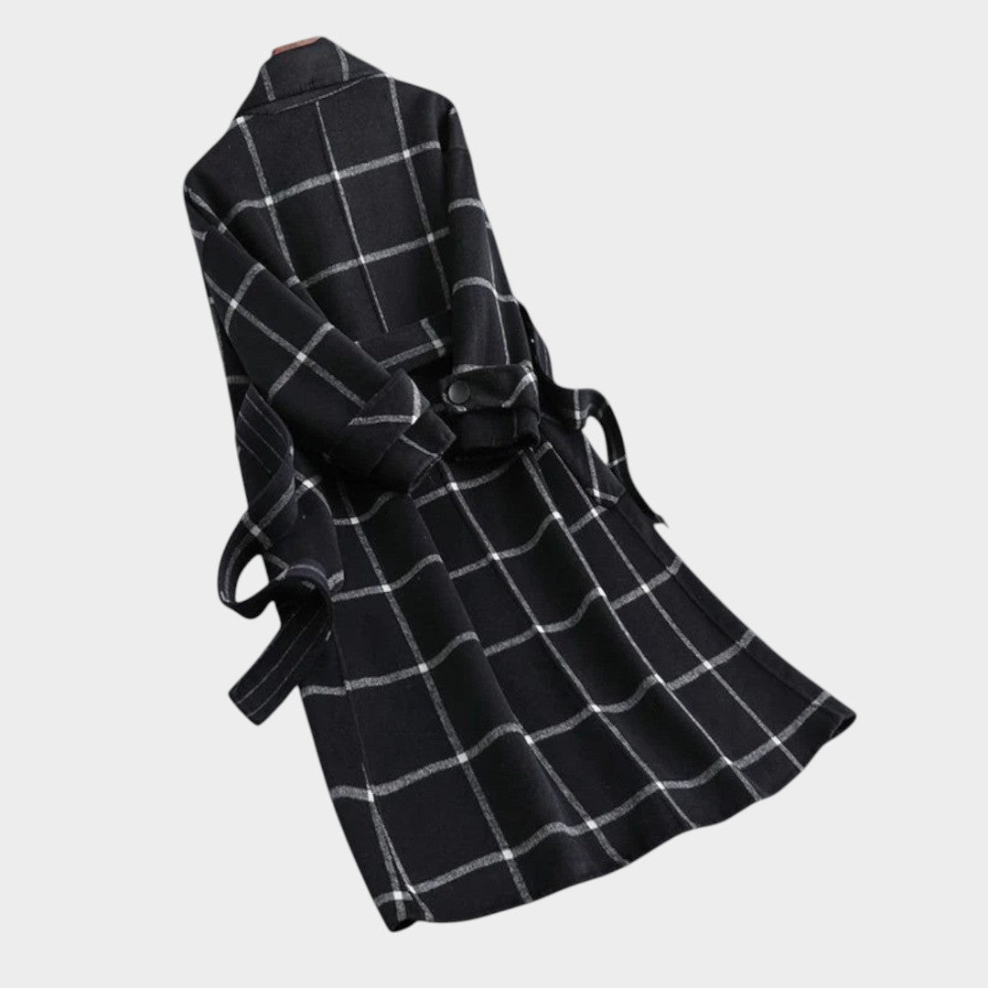 Nevaine™ | Classic Check Autumn Coat