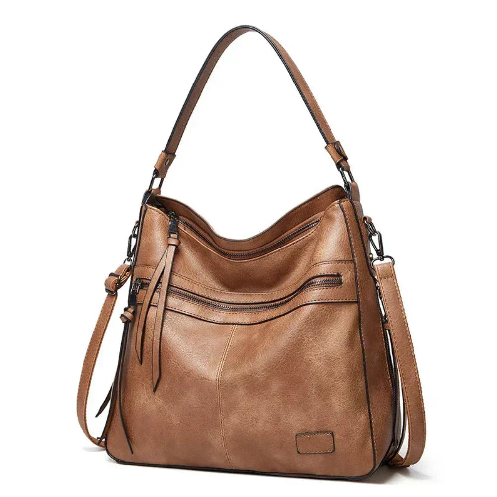 Katarina™ | Wide Vintage Hobo Bag
