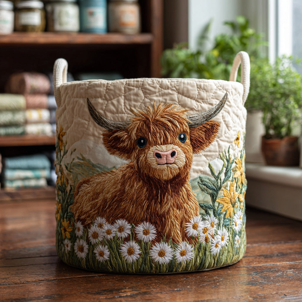 Nolwen™ | Highland Charm Laundry Basket