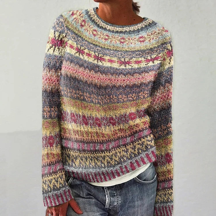 Idella™ | Fair Isle Knit Sweater