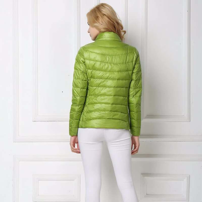 Elsie | Women's Lightweight Quilted Stand-Collar Jacket