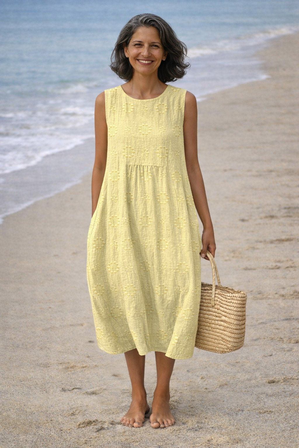 Dawnetta™ | Printed Midi Dress