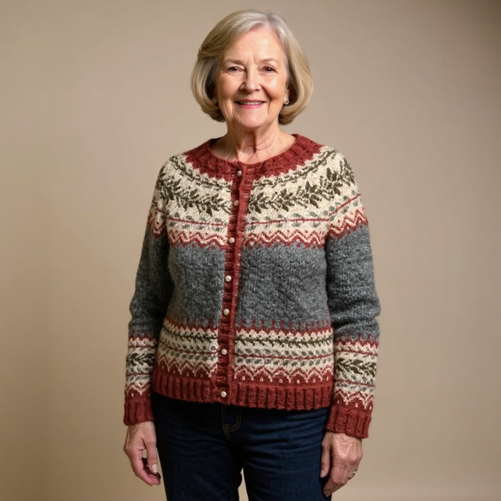 Jordis™ | Nordic Knit Cardigan