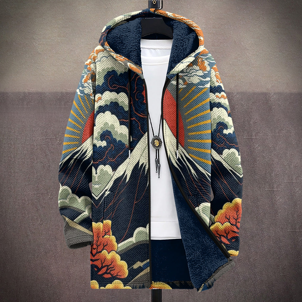 Noriko™ | Fleece-Lined Zip-Up Hooded Jacket
