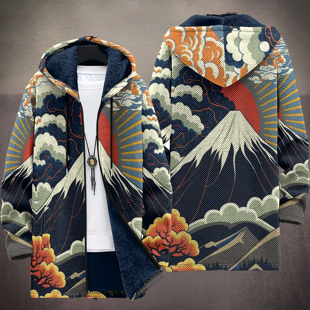 Noriko™ | Fleece-Lined Zip-Up Hooded Jacket