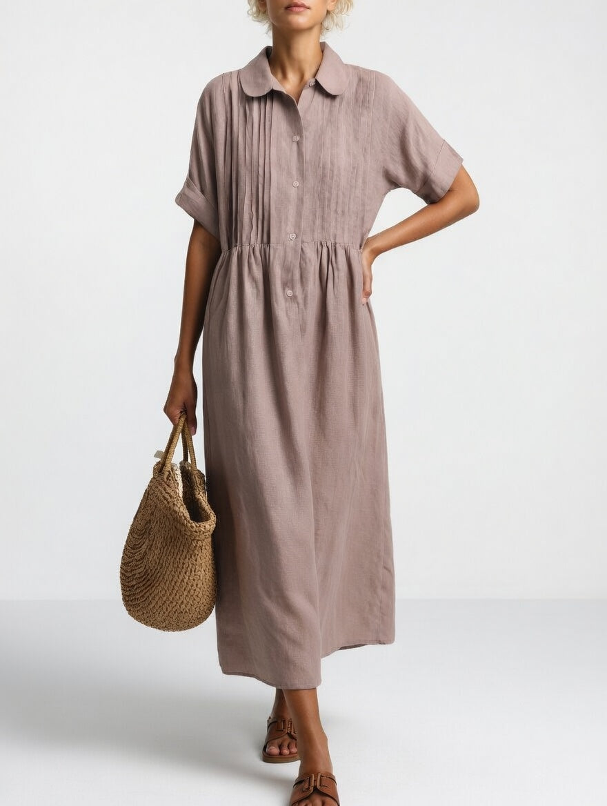Tremaine™ | Flowy Shirt Dress