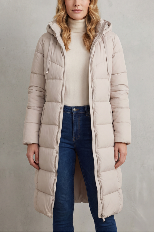 Langley | Warm Women’s Longline Puffer Jacket
