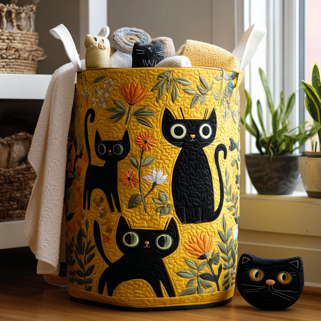 Evanthea™ | Cat Design Laundry Basket