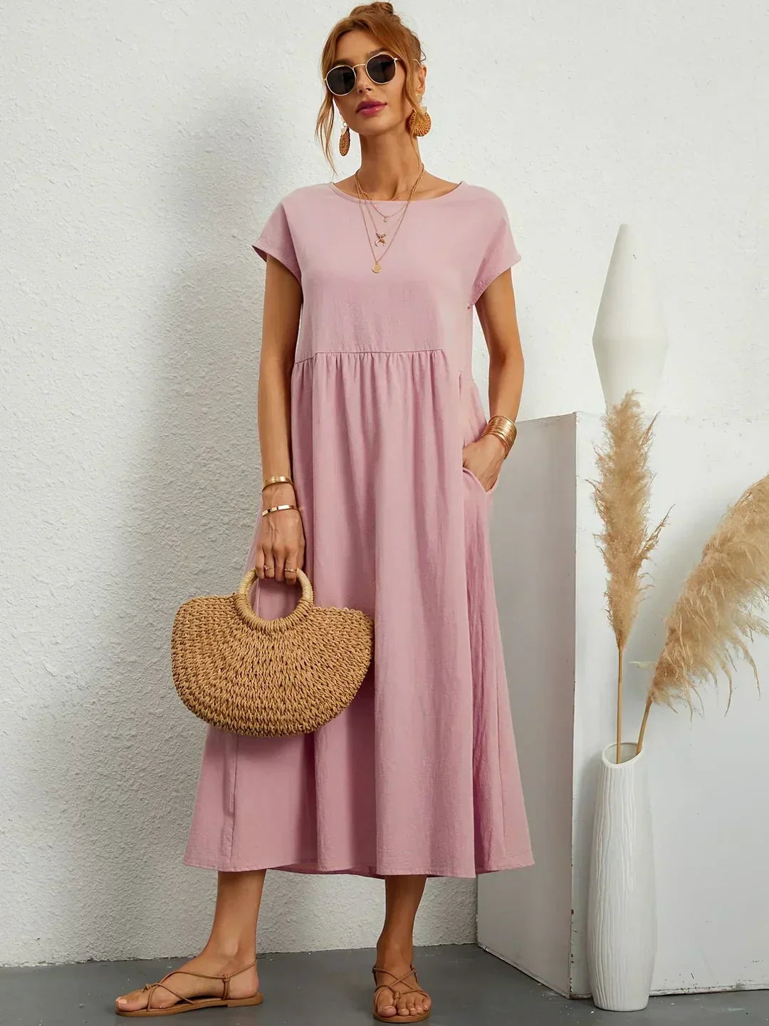 Isabel™ | Elegant Midi Dress