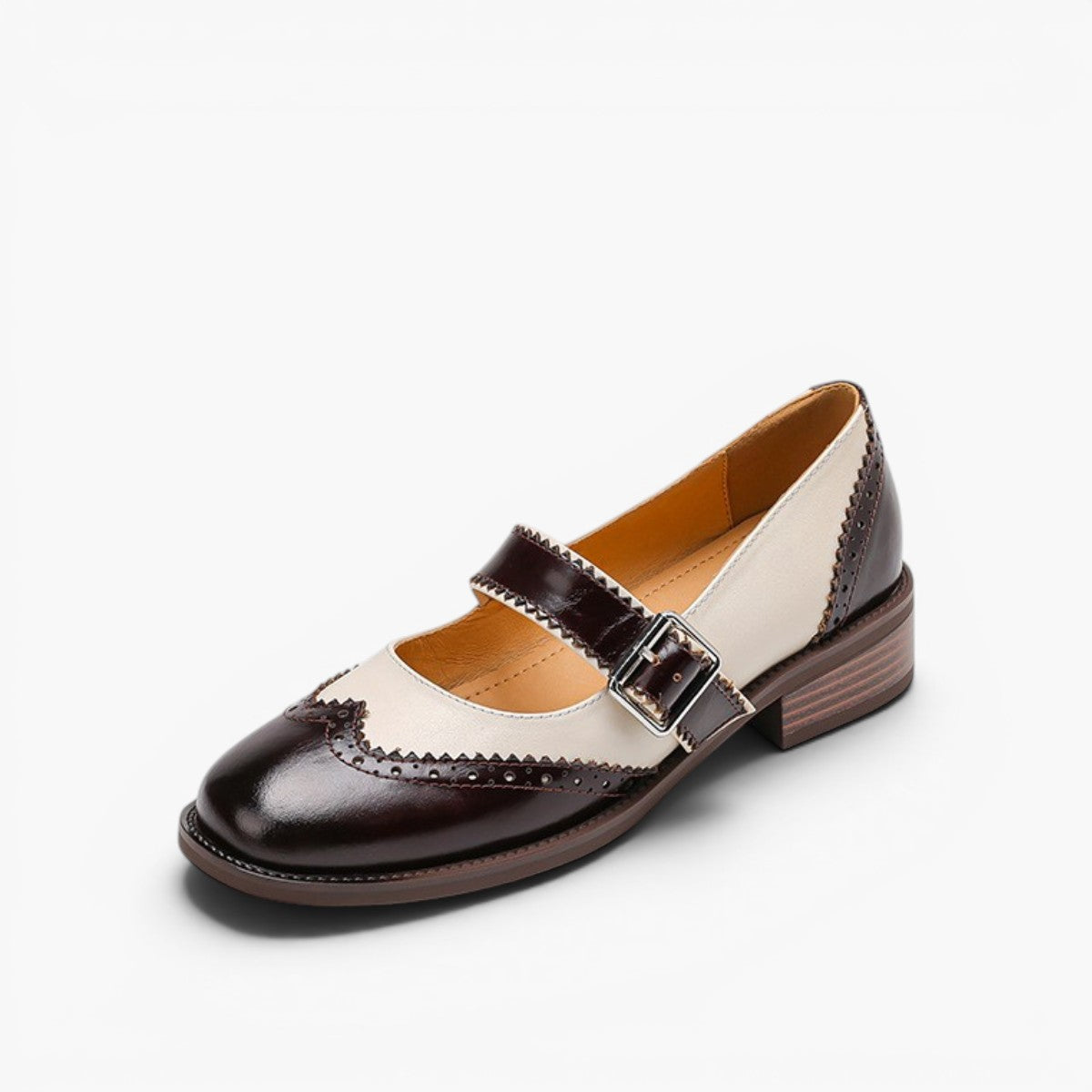 Women's Leather Mary Janes