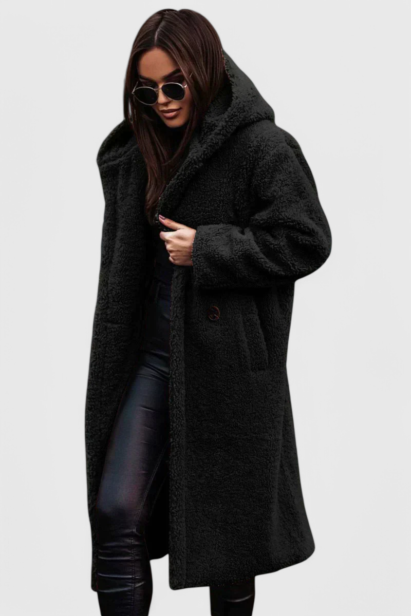 Arvella™ | Relaxed Longline Hooded Coat