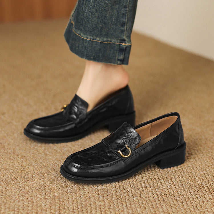 Women's Horsebit Leather Loafers