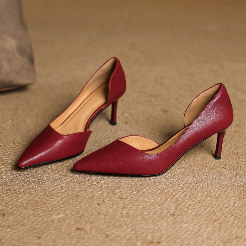 Women's D’Orsay Leather Pumps