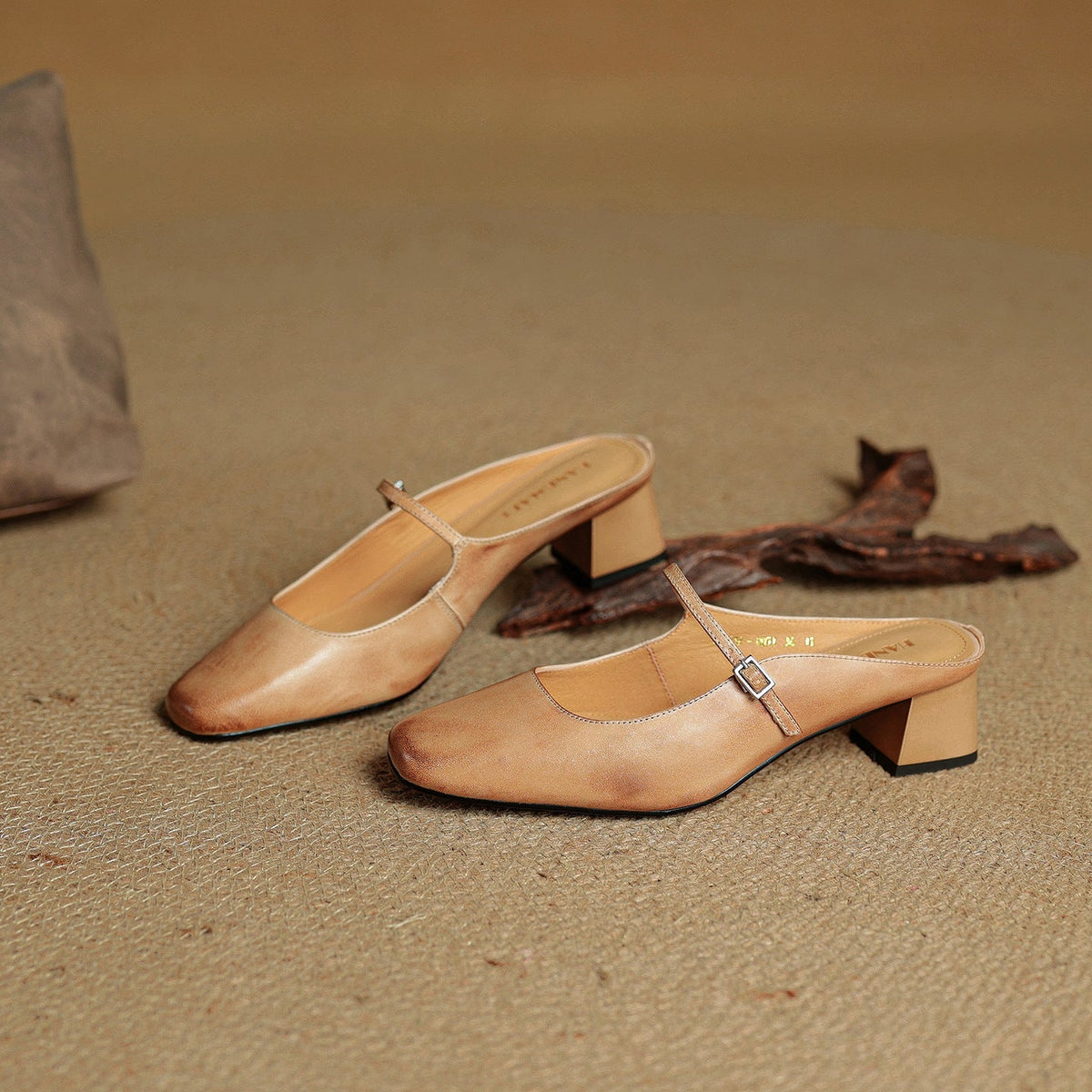 Women's Leather Mules