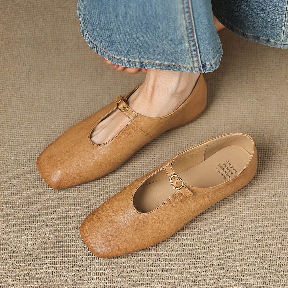 Ottilie™ | High-Vamp Mary Jane Flat