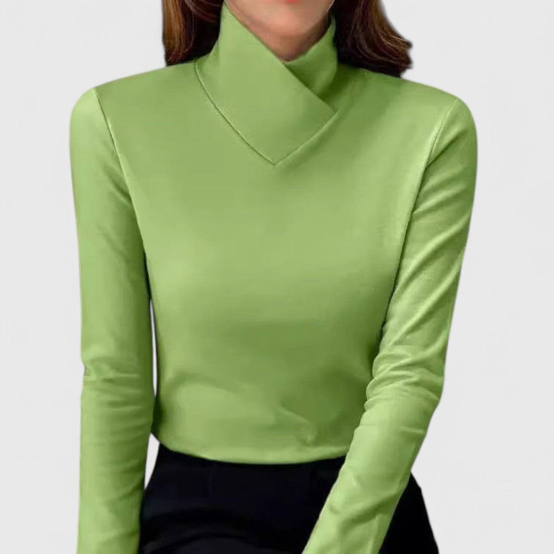 Ottilie™ | Elegant Turtleneck Top