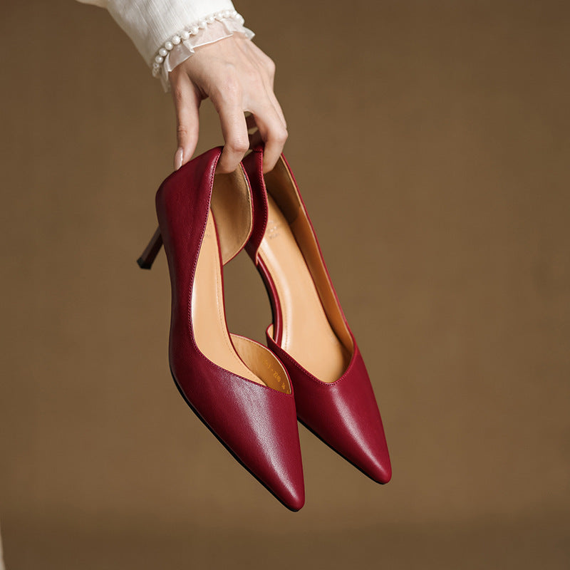 Women's D’Orsay Leather Pumps