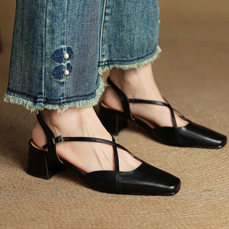 Women's Leather Heels