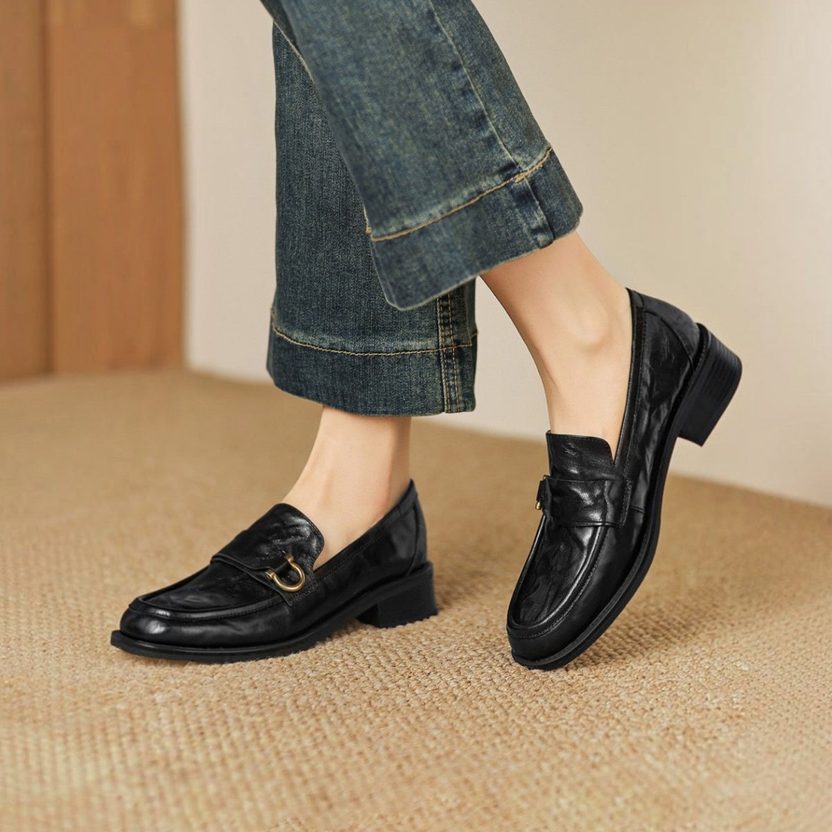 Women's Horsebit Leather Loafers