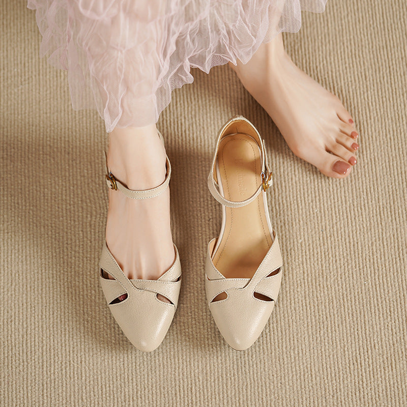 Women's Lambskin Leather Heels